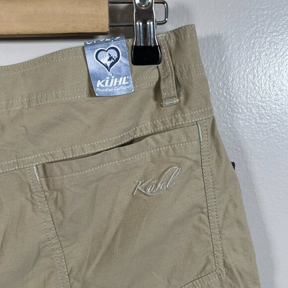 Kuhl Moda Short Womens Size 10 Tan HIking Outdoor Bermuda Travel Active - Picture 8 of 11
